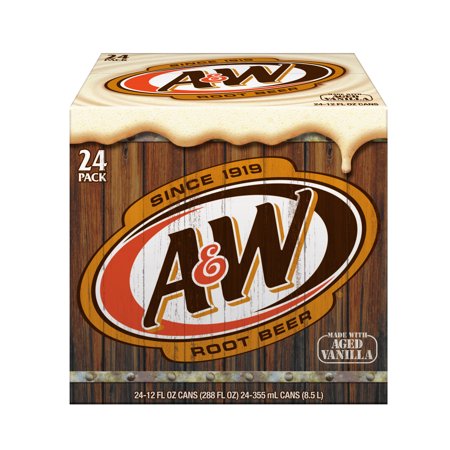 A&W Root Beer, 12 fl Oz, 24 Pk, Cans – Town & Country Supermarket Liquors