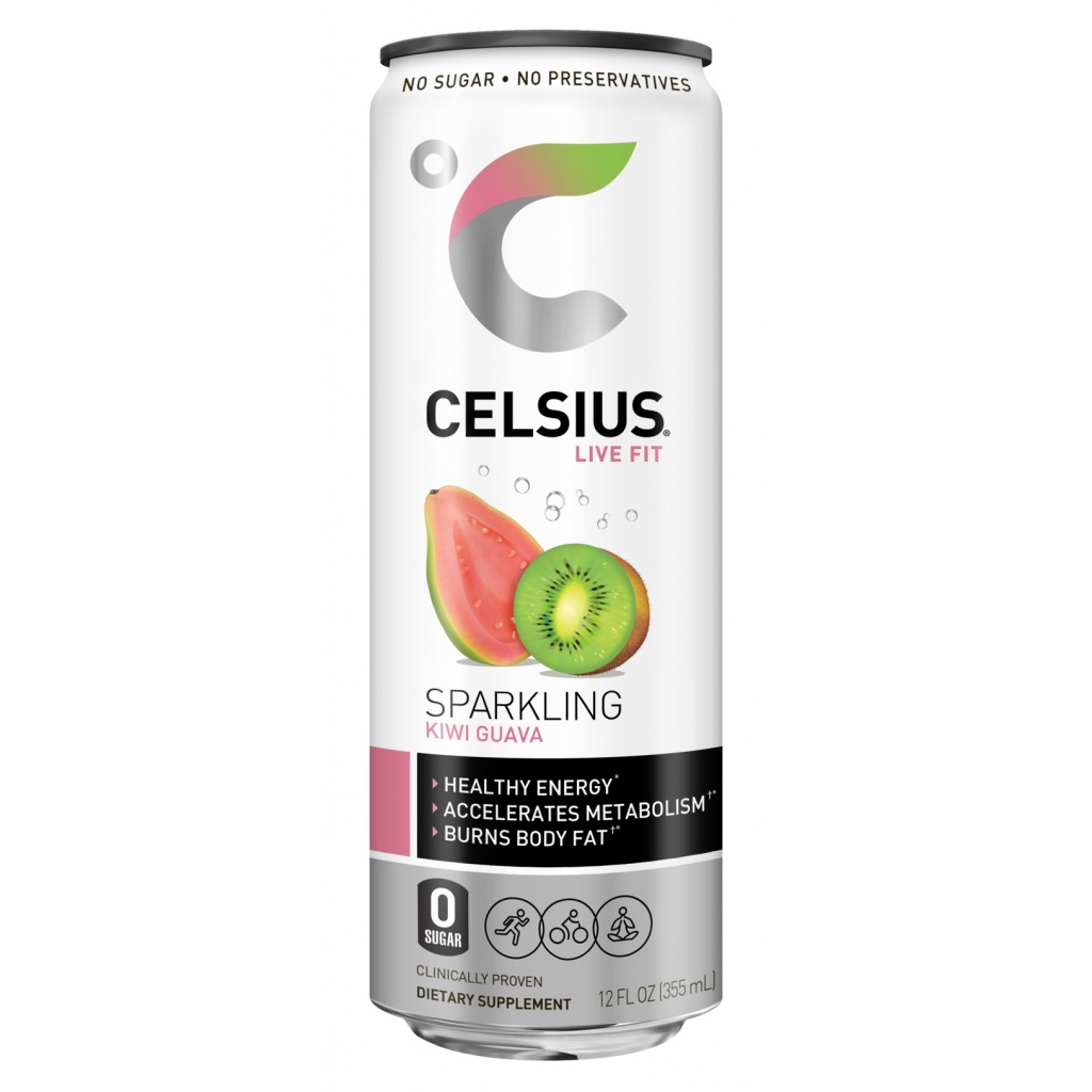 Celsius Kiwi Guava 12oz Can Town & Country Supermarket Liquors