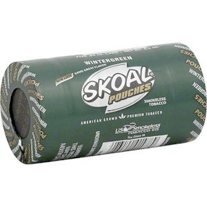 skoal wintergreen pouches