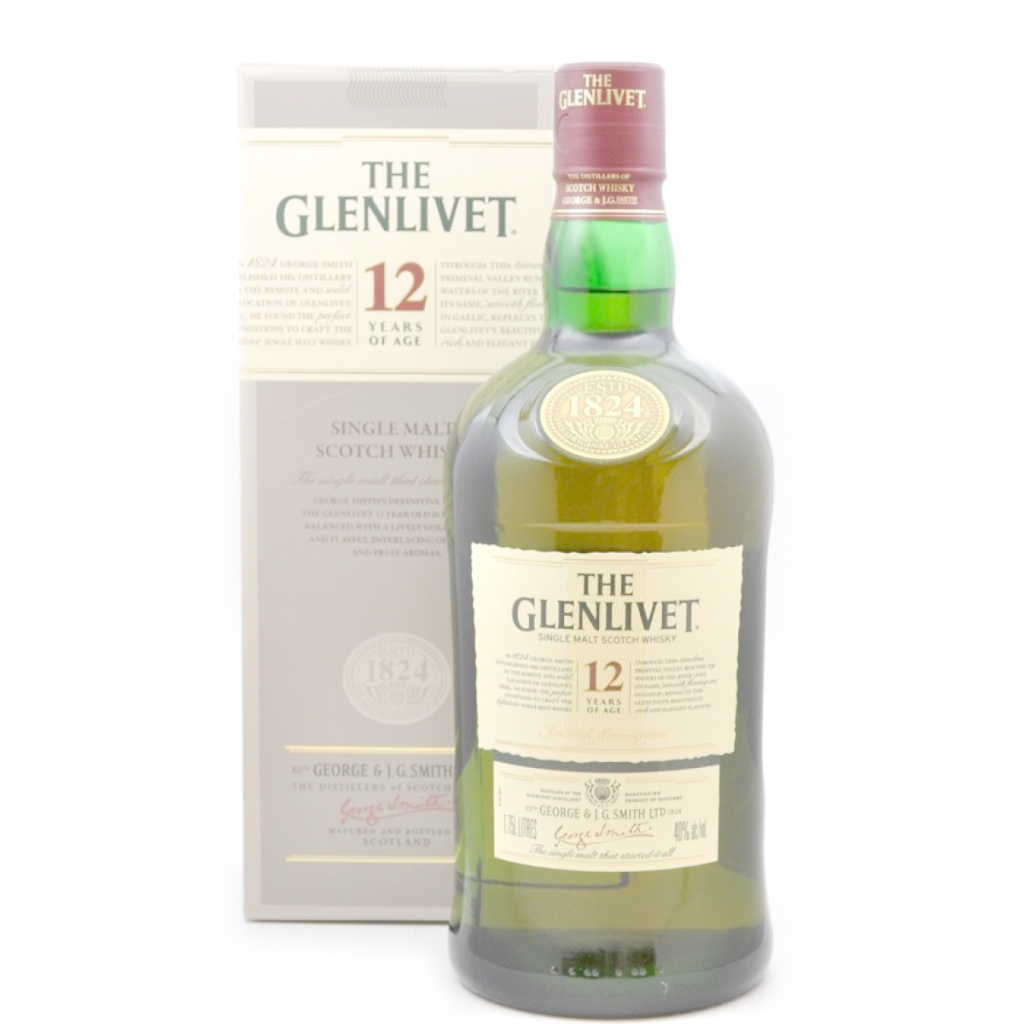 Glenlivet 12 Year Single Malt Scotch Whisky Town & Country