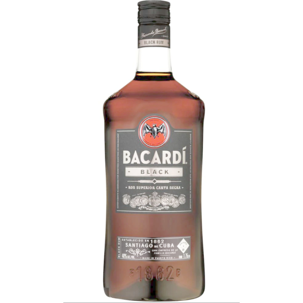 Bacardi Black Rum Town & Country Supermarket Liquors
