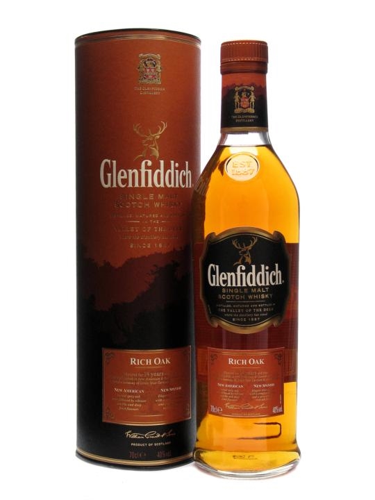 Glenfiddich 14 Year Old Rich Oak Single Malt Scotch Whisky