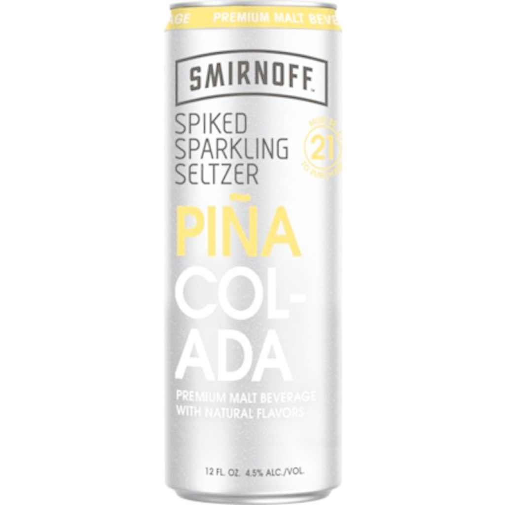 Smirnoff Spiked Sparkling Seltzer Pina Colada Town & Country